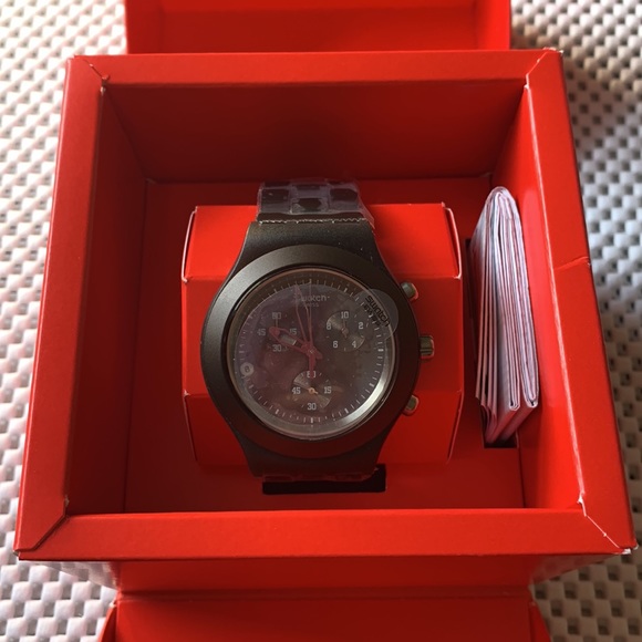 Swatch Watch - FULL BLOODED SMOKY BROWN - SVCC4000AG - Picture 5 of 7